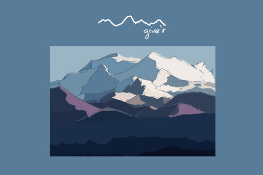 Graphic of Mount Denali