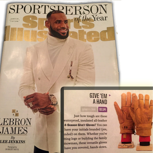 What do Lebron James, Sports Illustrated and Give'r Have In Common?