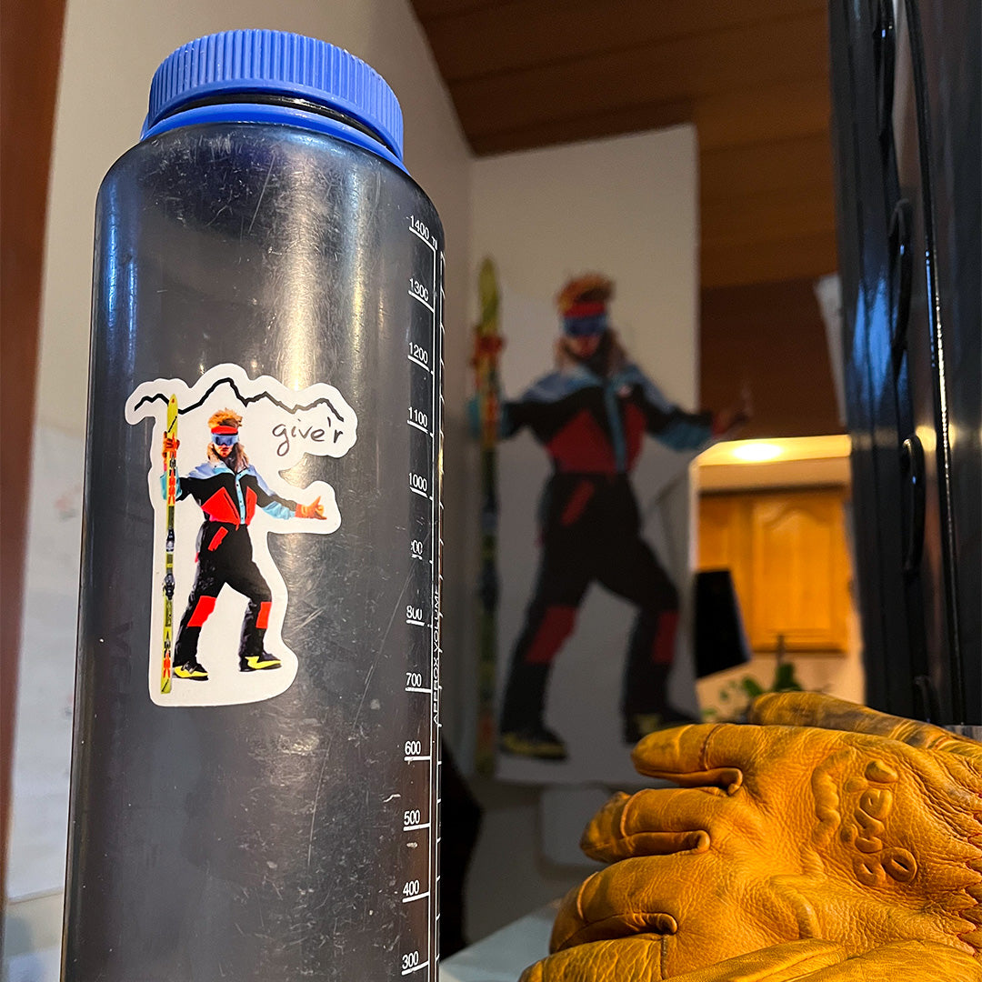 Hugh Bette Give'r Sticker