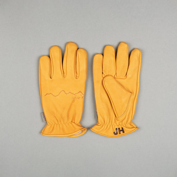 Leather Work Gloves, Give'r Classic Fit, Durable And Thick