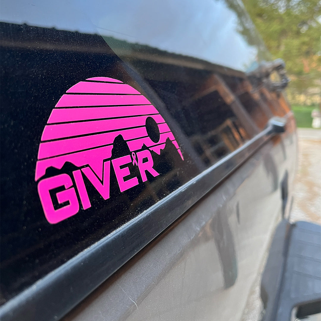 Limited Edition BCA Retro Range Sticker – Give'r