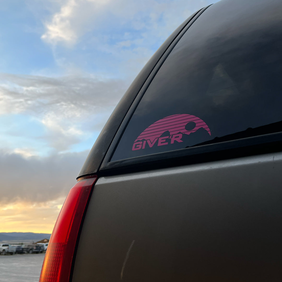 Limited Edition BCA Retro Range Sticker – Give'r