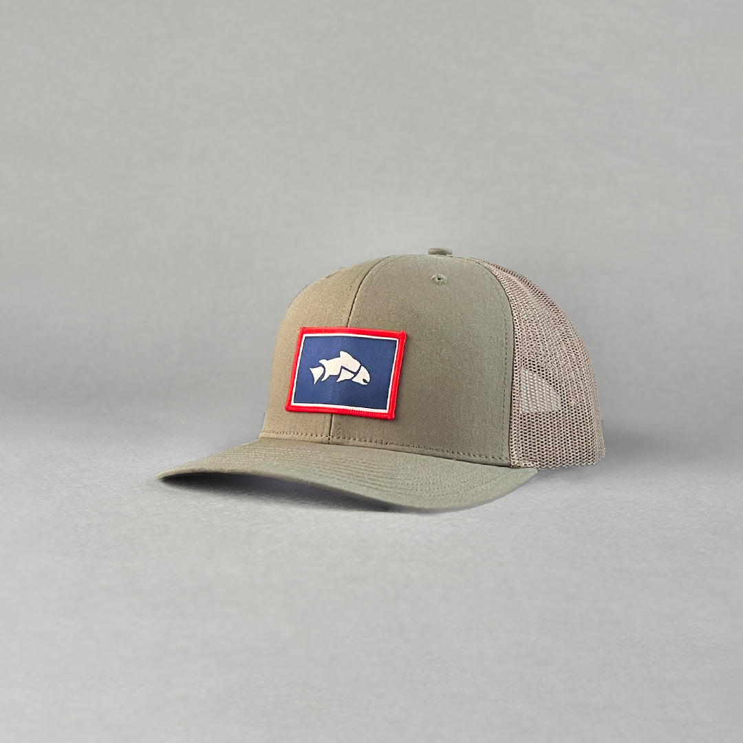 Wyoming Trout Trucker Hat