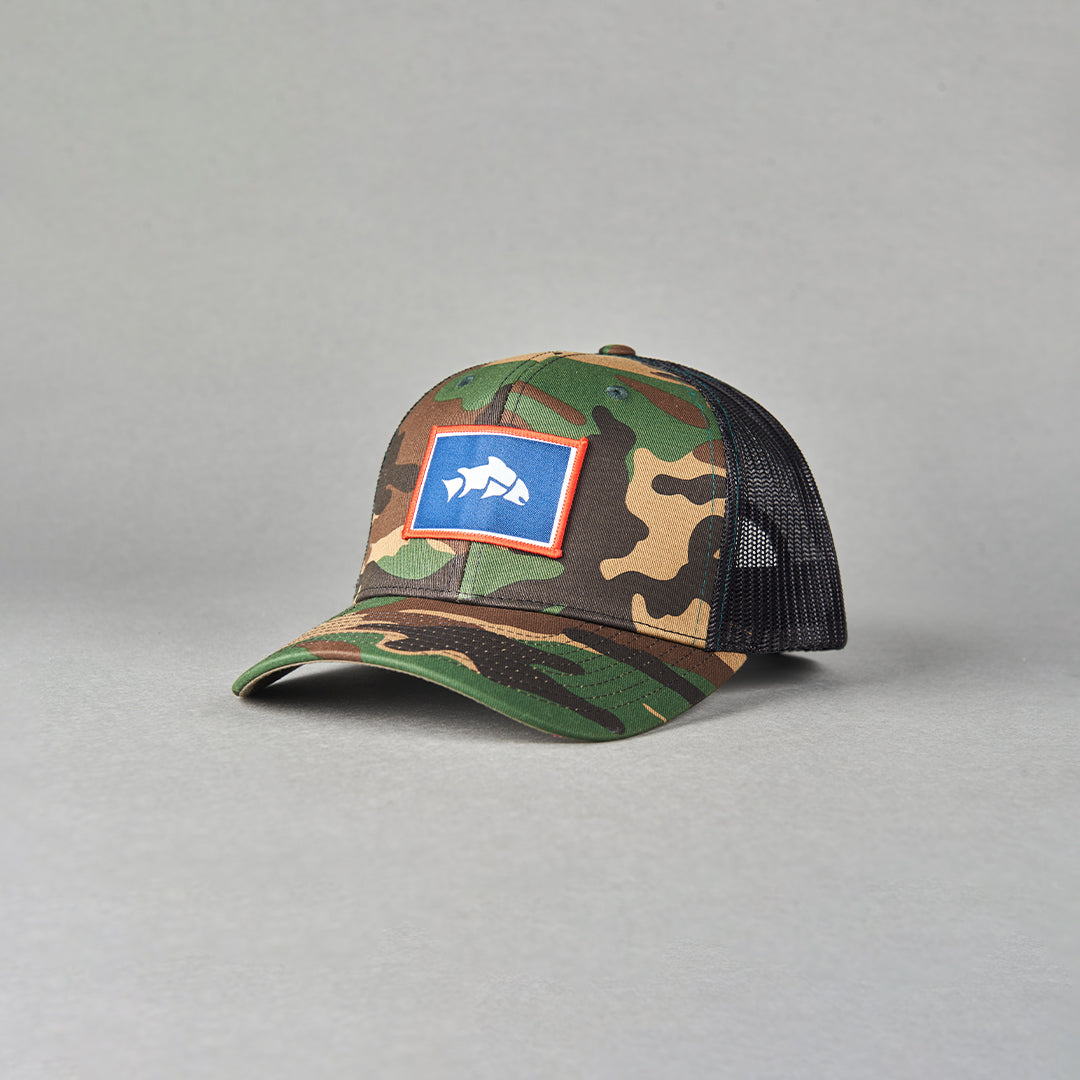 Give'r Wyoming Trout Trucker Hat