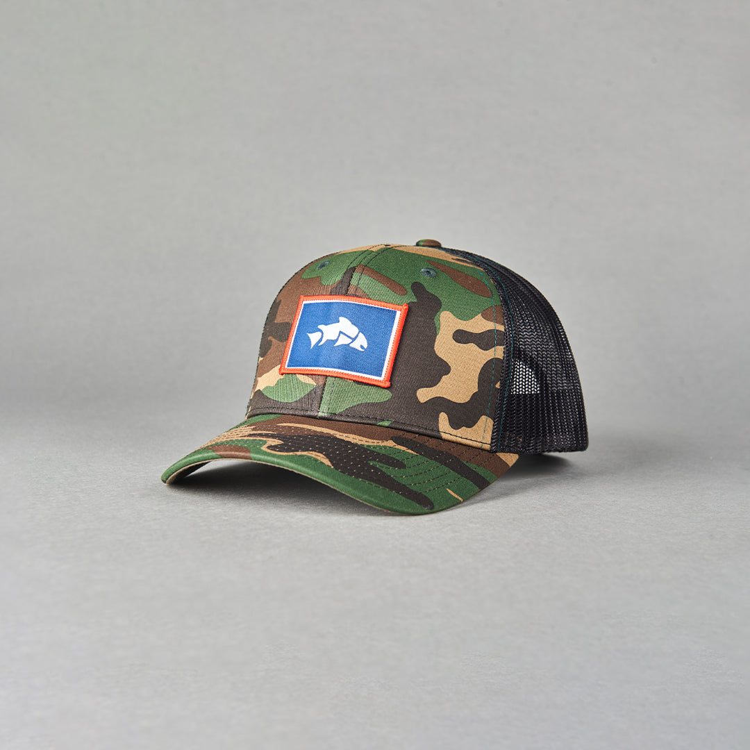 Wyoming Trout Trucker Hat